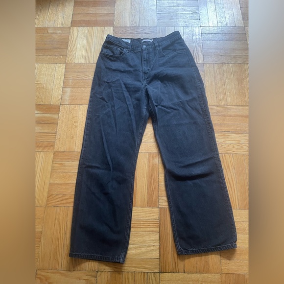 Levi’s Loose Straight Black Jeans size 30 - Picture 4 of 5